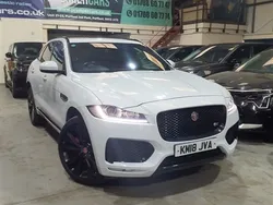 White Used 2018 Jaguar F-Pace S SUV | £18,995 (Good price)