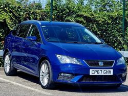 Blue Used 2017 Seat Leon SE Dynamic Estate | £5,475 (Super price)