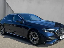 Blue Used 2024 Mercedes E220 Advanced Sedan | £47,494