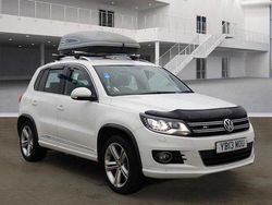 White Used 2013 VW Tiguan R-line SUV | £9,495 (Fair price)