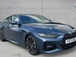 Blue Used 2021 BMW 420 M Sport Coupe | £28,990