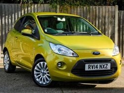Black Used 2014 Ford Ka Zetec Hatchback | £3,670 (Fair price)
