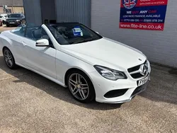 White Used 2014 Mercedes E350 AMG line Cabriolet | £8,995 (Good price)