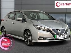 Silver Used 2020 Nissan Leaf N-Connecta Hatchback | £11,736 (A bit pricey)