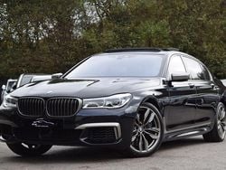 Metallic blue Used 2019 BMW M760 M Sport Sedan | £35,995