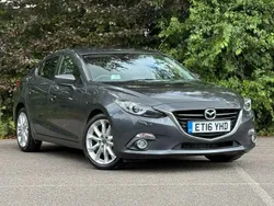 Grey Used 2016 Mazda 3 Inclusive Sedan | £9,190 (Fair price)