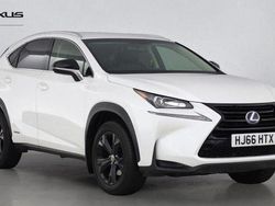 White Used 2016 Lexus NX300h Sport Line SUV | £16,995 (Fair price)