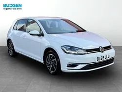 White Used 2020 VW Golf VII Edition Hatchback | £17,250 (Fair price)