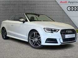 White Used 2017 Audi S3 Cabriolet Cabriolet | £20,495 (Fair price)