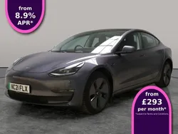 Grey Used 2021 Tesla Model 3 Long Range Sedan | £18,822 (Fair price)