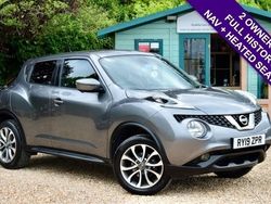 Grey Used 2019 Nissan Juke Tekna SUV | £7,995 (Fair price)