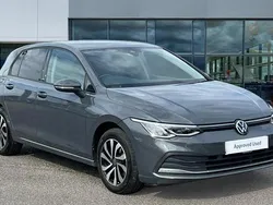 Dolphin grey metallic Used 2022 VW Golf VIII Active Hatchback | £20,115 (Fair price)
