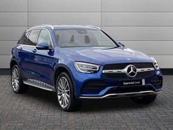 Blue Used 2022 Mercedes GLC300e AMG Line Premium SUV | £33,500 (Good price)