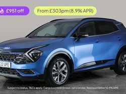 Blue Used 2022 Kia Sportage GT-Line SUV | £21,402 (Good price)