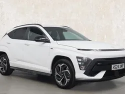 White Used 2024 Hyundai Kona N Line SUV | £25,371 (A bit pricey)