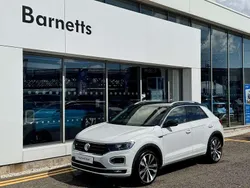 White Used 2020 VW T-Roc R-line SUV | £20,490 (Fair price)