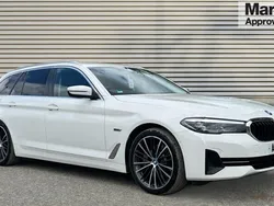 White Used 2022 BMW 530e Comfort Edition Estate | £19,490 (Good price)