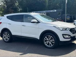 White Used 2014 Hyundai Santa Fe Premium SUV | £13,695 (Fair price)