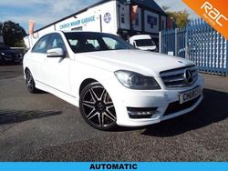 White Used 2013 Mercedes C250 AMG Sedan | £4,995 (A bit pricey)