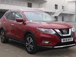 Chilli pepper red Used 2018 Nissan X-Trail N-Connecta SUV | £11,990 (Fair price)