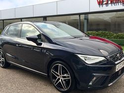 Sapphire blue Used 2022 Seat Ibiza FR Hatchback | £14,595 (Fair price)