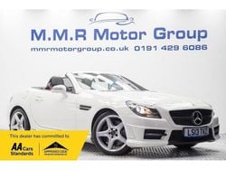 White Used 2013 Mercedes SLK250 AMG Cabriolet | £6,890 (Fair price)