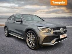 Grey Used 2021 Mercedes GLC300 AMG Line Premium Estate | £25,245 (Fair price)