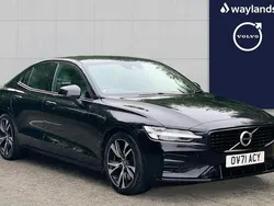 Black Used 2021 Volvo S60 R-Design Sedan | £21,800 (Fair price)