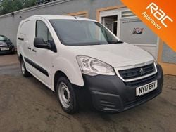 White Used 2017 Peugeot Partner S MPV | £6,499 (Fair price)