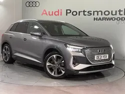 Grey Used 2021 Audi Q4 e-tron S-Line SUV | £19,690 (Super price)