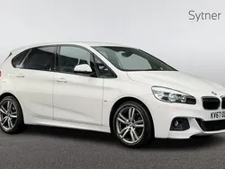 White Used 2018 BMW 218 Active Tourer M Sport MPV | £12,750 (Fair price)