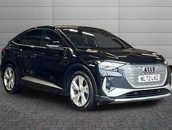 Mythos black Used 2022 Audi Q4 e-tron S-Line SUV | £25,800