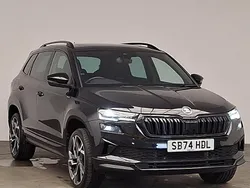 Black Used 2024 Skoda Karoq SportLine SUV | £27,998 (A bit pricey)