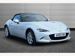 Silver Used 2016 Mazda MX5 Cabriolet | £13,495 (Fair price)