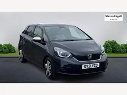 Blue Used 2021 Honda Jazz Hybrid Hatchback | £13,649 (A bit pricey)