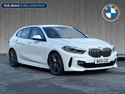 White Used 2021 BMW 118 M Sport Hatchback | £20,699 (A bit pricey)