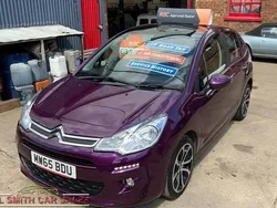 Purple Used 2015 Citroën C3 PureTech Hatchback | £3,995 (Fair price)