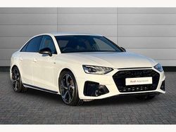 White Used 2023 Audi A4 Black Edition Sedan | £26,295 (Fair price)