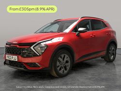 Red Used 2022 Kia Sportage GT-Line SUV | £21,685 (Super price)