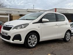White Used 2015 Peugeot 108 Active Hatchback | £4,799 (Fair price)