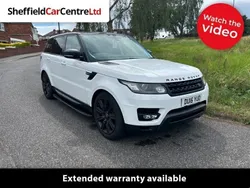 White Used 2016 Land Rover Range Rover Sport HSE Dynamic SUV | £19,695 (Fair price)