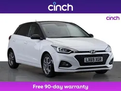 White Used 2019 Hyundai i20 Hatchback | £10,999 (A bit pricey)
