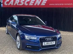 Blue Used 2015 Audi A5 Sportback S-Line Hatchback | £11,399 (Fair price)