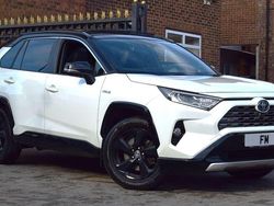 White Used 2020 Toyota RAV4 Hybrid SUV | £14,850