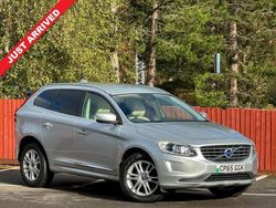 Silver Used 2015 Volvo XC60 SE Lux SUV | £12,799 (Fair price)
