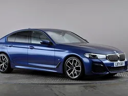 Blue Used 2022 BMW 520 M Sport Sedan | £25,488 (Good price)