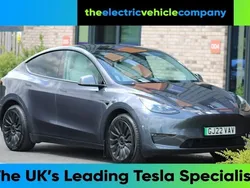 Grey Used 2022 Tesla Model Y Long Range SUV | £23,995 (A bit pricey)