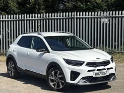 White Used 2021 Kia Stonic GT-Line SUV | £10,695 (Fair price)