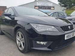 Midnight black Used 2015 Seat Leon FR Hatchback | £5,995 (Fair price)