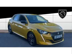 Yellow Used 2023 Peugeot 208 Active+ Hatchback | £13,076 (Fair price)